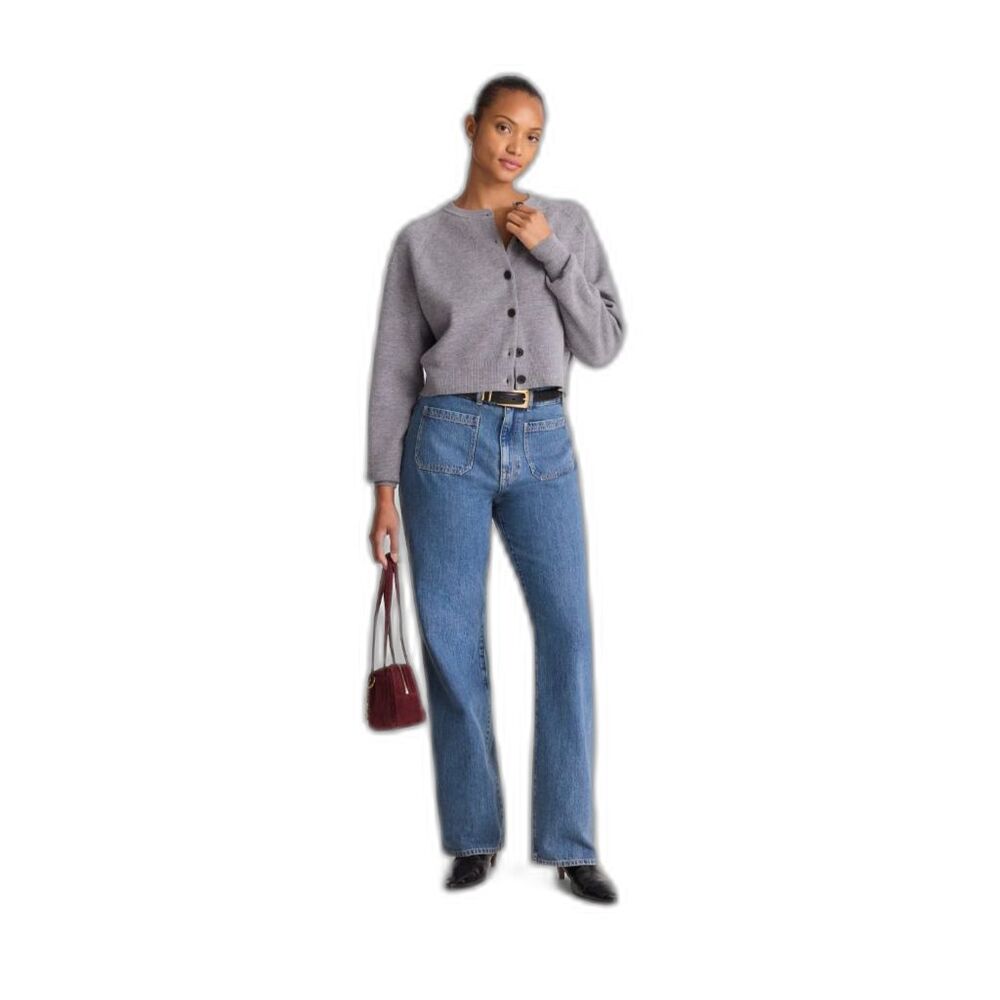 Madewell Curvy Cleo Straight Denim Jeans High Rise 29x30 NWT